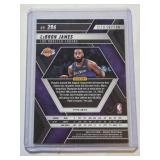 LeBron James 2024-25 Panini Blue Reactive Mosaic Prizm City Edition #286 - Los Angeles Lakers Basketball Card