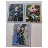 Lot of 3 Dan Marino Premium Insert Football Cards Including Ultra Touchdown Kings and E-X2000