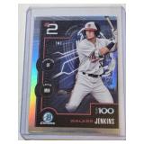 Walker Jenkins Rookie 2025 Bowman Chrome Refractor #2 - Minnesota Twins Baseball Card