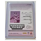 Patrick Mahomes II 2021 Panini Contenders Winning Ticket Insert #WT-PMA - Kansas City Chiefs Football Card