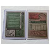 Lot of 2 Baseball Cards Featuring Harmon Killebrew and Bert Blyleven - Minnesota Twins Vintage Baseball Cards