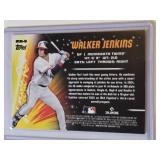 Walker Jenkins Rookie 2025 Bowman Chrome Meteoric Rise Refractor #MR-6 - Minnesota Twins Baseball Card