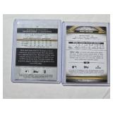 Lot of 2 Manny Machado Baseball Cards Numbered 004/125 and 46/50