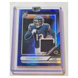 Keenan Allen 2024 Panini Donruss Optic Threads Relic #DTB-KAN - Chicago Bears Football Card