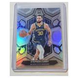 Stephen Curry 2023-24 Panini Mosaic Silver Holo Prizm #3 - Golden State Warriors Basketball Card