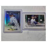 Lot of 2 Bobby Witt Jr. Baseball Cards Rookie and Stars of MLB Holo Features