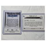Lot of 2 Bobby Witt Jr. Baseball Cards Rookie and Stars of MLB Holo Features