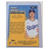 Shohei Ohtani 2025 Topps Chrome Refractor #CAE-1 - Los Angeles Dodgers Baseball Card