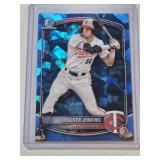 Walker Jenkins Rookie 2025 Bowman Chrome Sapphire #BCP-1 - Minnesota Twins Baseball Card