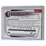 Walker Jenkins Rookie 2025 Bowman Chrome Sapphire #BCP-1 - Minnesota Twins Baseball Card