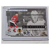 Connor Bedard Rookie 2023 Upper Deck UD3 Technology FX Die Cut Holo #UD3-3 - Chicago Blackhawks Hockey Card