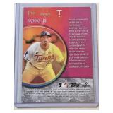 Brooks Lee Rookie 2025 Topps Chrome Logoman Refractor #F15-14 - Minnesota Twins Baseball Card