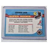 Jaromir Jagr Rookie 1991 O-Pee-Chee Super Rookie #9 - Pittsburgh Penguins Hockey Card