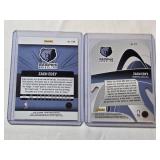 Lot of 2 Zach Edey Rookie Basketball Cards