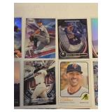 Lot of 36 Minnesota Twins Baseball Cards including Rookies, Refractors and Inserts of Players Like Jose Berrios, Miguel Sano, and Byron Buxton