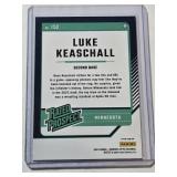 Luke Keaschall Rookie 2024 Panini Donruss Optic Blue Lazer Prizm #152 - Minnesota Baseball Card