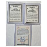 Lot of 3 Baseball Cards Featuring Yogi Berra, Ted Williams, and Stan Musial - Baseball