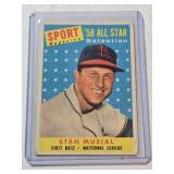 Stan Musial 1958 Topps #476 - St. Louis Cardinals Vintage Baseball Card
