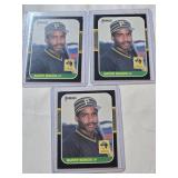 Lot of 3 Barry Bonds Rookie Cards