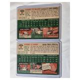 Lot of 2 1954 Baseball Cards Featuring Ray Murray and Ray Jablonski - Philadelphia Athletics and St. Louis Cardinals Vintage Baseball Cards