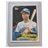 Ken Griffey Jr. Rookie 1989 Topps #41T - Seattle Mariners Baseball Card