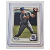 Bobby Witt Jr. 2020 1st Bowman #BP-25 - Kansas City Royals Baseball Card