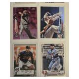 Lot of 40 Minnesota Twins Baseball Cards Featuring Players Like Josh Donaldson, Joe Mauer, and Carlos Correa