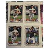 Lot of 40 Minnesota Twins Baseball Cards Featuring Players Like Josh Donaldson, Joe Mauer, and Carlos Correa