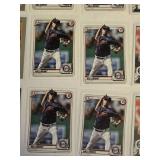 Lot of 40 Minnesota Twins Baseball Cards Featuring Players Like Josh Donaldson, Joe Mauer, and Carlos Correa