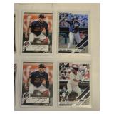 Lot of 40 Minnesota Twins Baseball Cards Featuring Players Like Josh Donaldson, Joe Mauer, and Carlos Correa