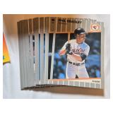 1989 Fleer Baseball Cards and Logo Stickers