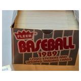1989 Fleer Baseball Cards and Logo Stickers