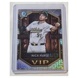 Nick Kurtz 2025 Topps Bowman Chrome VIP #VIP-2 - Oakland Athletics Baseball Card