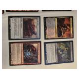 Magic: The Gathering Rare Cards including Obeka, Brute Chronologist, Lucius the Eternal, and Exotic Orchard