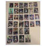 Lot of 32 Minnesota Twins Cards featring Rookie Cards, Refractors & Inserts with Key Players Like Joe Mauer, Byron Buxton, and Jose Berrios