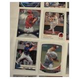 Lot of 32 Minnesota Twins Cards featring Rookie Cards, Refractors & Inserts with Key Players Like Joe Mauer, Byron Buxton, and Jose Berrios