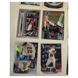 Lot of 32 Minnesota Twins Cards featring Rookie Cards, Refractors & Inserts with Key Players Like Joe Mauer, Byron Buxton, and Jose Berrios