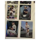 Lot of 32 Minnesota Twins Cards featring Rookie Cards, Refractors & Inserts with Key Players Like Joe Mauer, Byron Buxton, and Jose Berrios