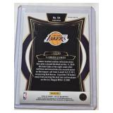 LeBron James 2024-25 Panini Select Prizm Blue Cracked Ice #54 - Los Angeles Lakers Basketball Card