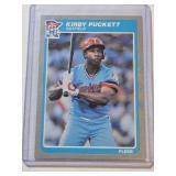 Kirby Puckett Rookie 1985 Fleer #286 - Minnesota Twins Baseball Card