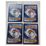 Lot of 4 Holo Pokemon Cards Featuring Decidueye, Pangoro, Coalossal, and Zoroark
