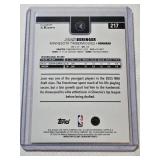 Bookend! Joan Beringer Rookie 2025 Topps Green Foil #217 and Numbered 99/99 - Minnesota Timberwolves Basketball Card