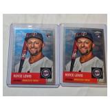 Lot of 2 Royce Lewis Rookie Topps Chrome Cards - Minnesota Twins