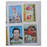 Lot of 11 Vintage Baseball Cards Featuring Players from the 1960s Including Joe Azcue and Dick Williams