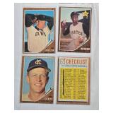 Lot of 11 Vintage Baseball Cards Featuring Players from the 1960s Including Joe Azcue and Dick Williams