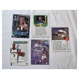 Lot of 6 Stephon Marbury Rookie Cards
