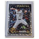 Paul Skenes Rookie 2024 Topps Silver Foil SP #US288 - Pittsburgh Pirates Baseball Card