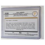 Paul Skenes Rookie 2024 Topps Silver Foil SP #US288 - Pittsburgh Pirates Baseball Card