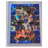 Stephen Curry 2023-24 Panini Select Blue Cracked Ice Prizm #56 - Golden State Warriors Basketball Card