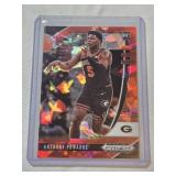 Anthony Edwards Rookie 2020 Panini Prizm Cracked Ice #41 - Georgia Bulldogs Basketball Card